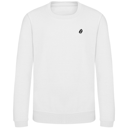 Kinder Sweatshirt - Flamme Freiwillige Feuerwehr Gelb [Personalisierbar]
