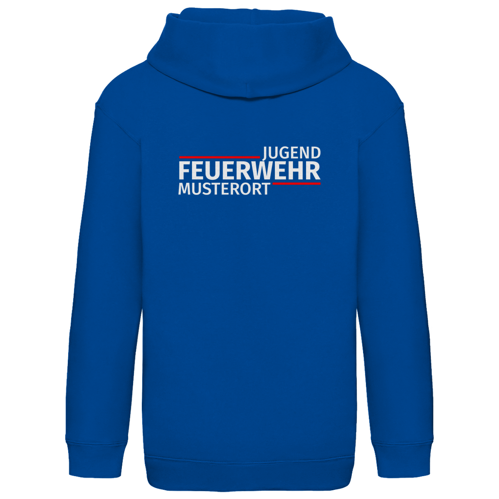 Kinder Hoodie - Modern Jugendfeuerwehr [Personalisierbar]