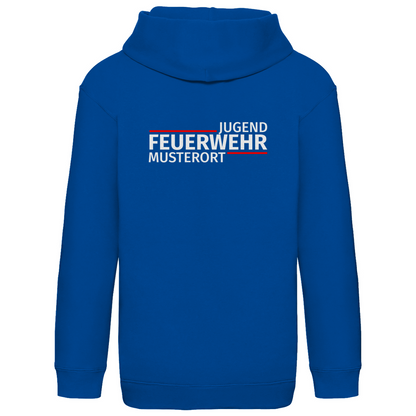 Kinder Hoodie - Modern Jugendfeuerwehr [Personalisierbar]
