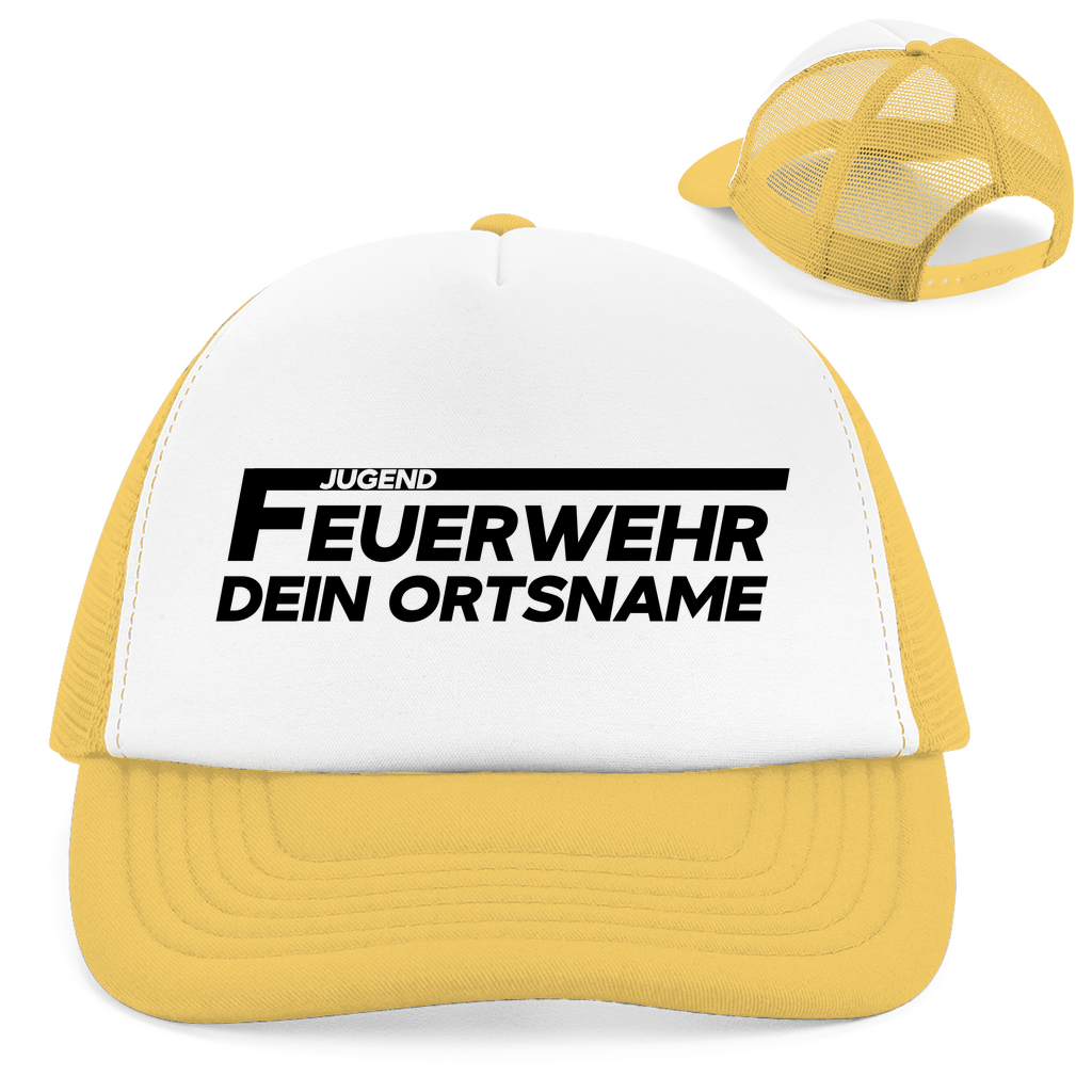 Retro Trucker Cap - Jugendfeuerwehr (Personalisierbar)