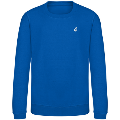 Kinder Sweatshirt - Flamme Freiwillige Feuerwehr Gelb [Personalisierbar]