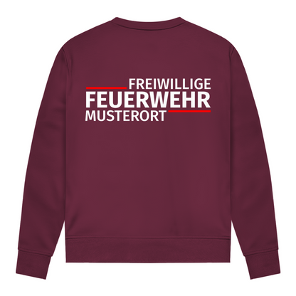Damen Sweatshirt - Modern Freiwillige Feuerwehr [Personalisierbar]