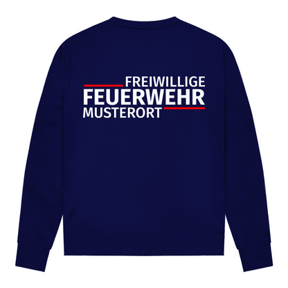 Damen Sweatshirt - Modern Freiwillige Feuerwehr [Personalisierbar]