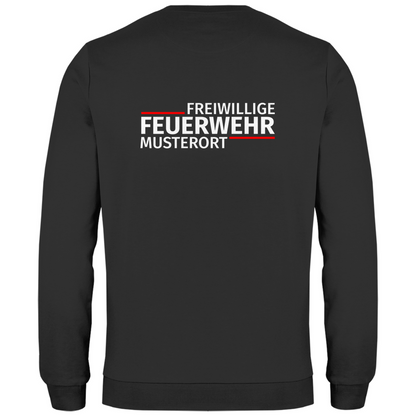 Herren Sweatshirt - Modern Freiwillige Feuerwehr [Personalisierbar]