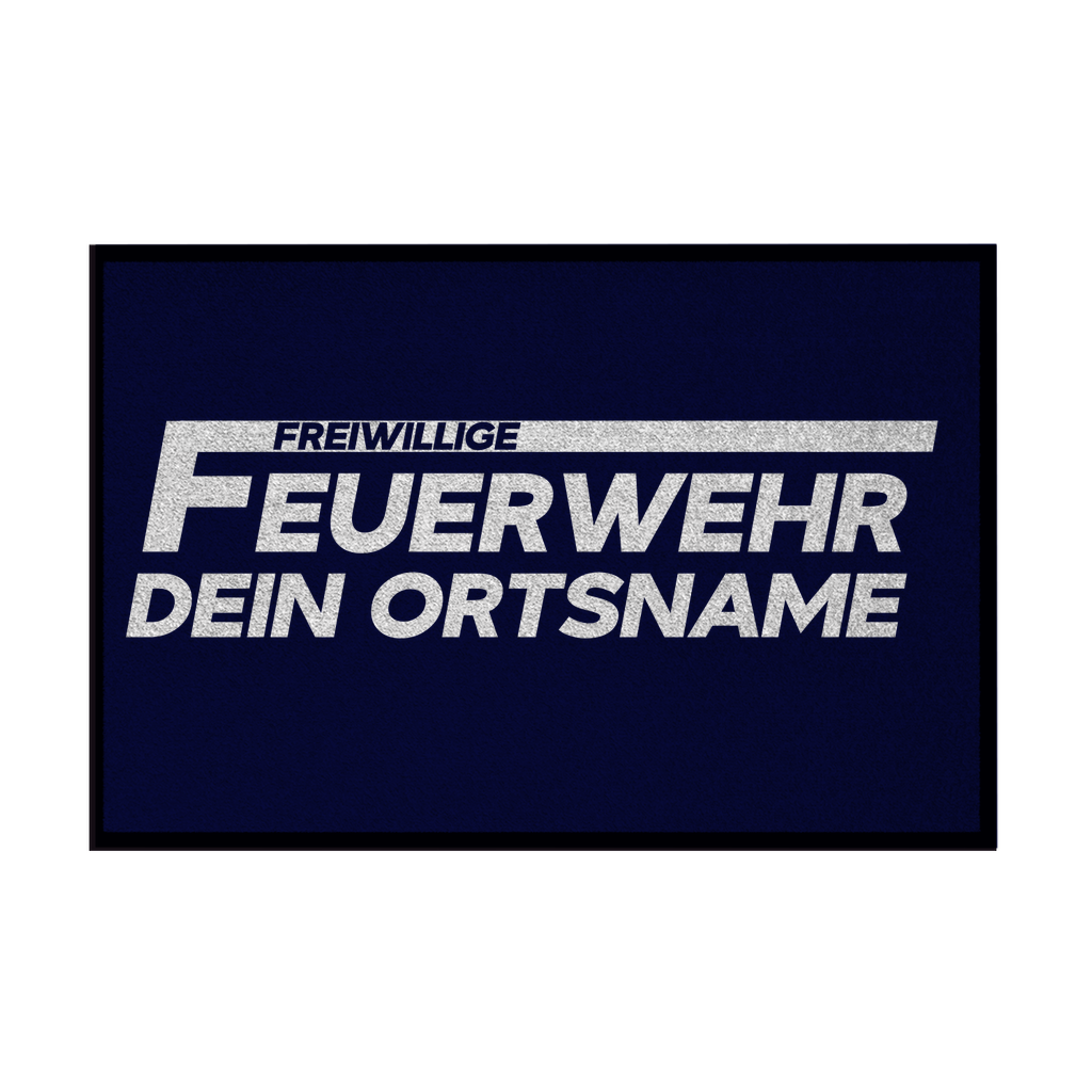 Fußmatte - Freiwillige Feuerwehr [Personalisierbar]