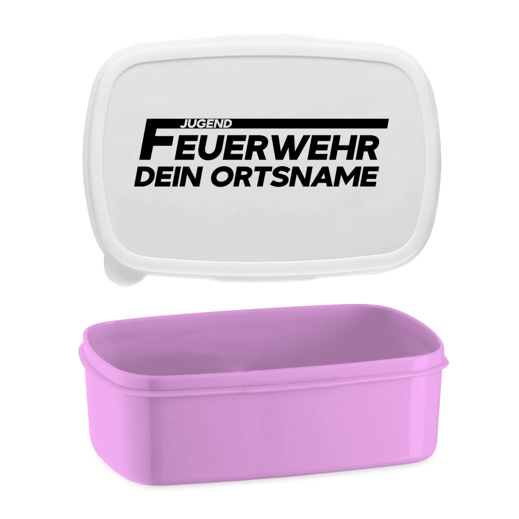 Lunchbox mit Aufteilung - Jugendfeuerwehr (Personalisierbar)