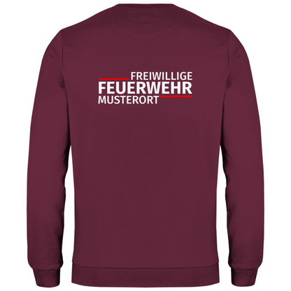 Herren Sweatshirt - Modern Freiwillige Feuerwehr [Personalisierbar]