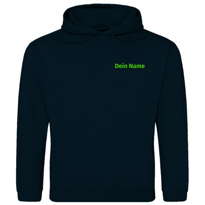 Herren Hoodie - Freiwillige Feuerwehr Grün [Personalisierbar]