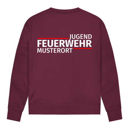 Damen Sweatshirt - Modern Jugendfeuerwehr [Personalisierbar]