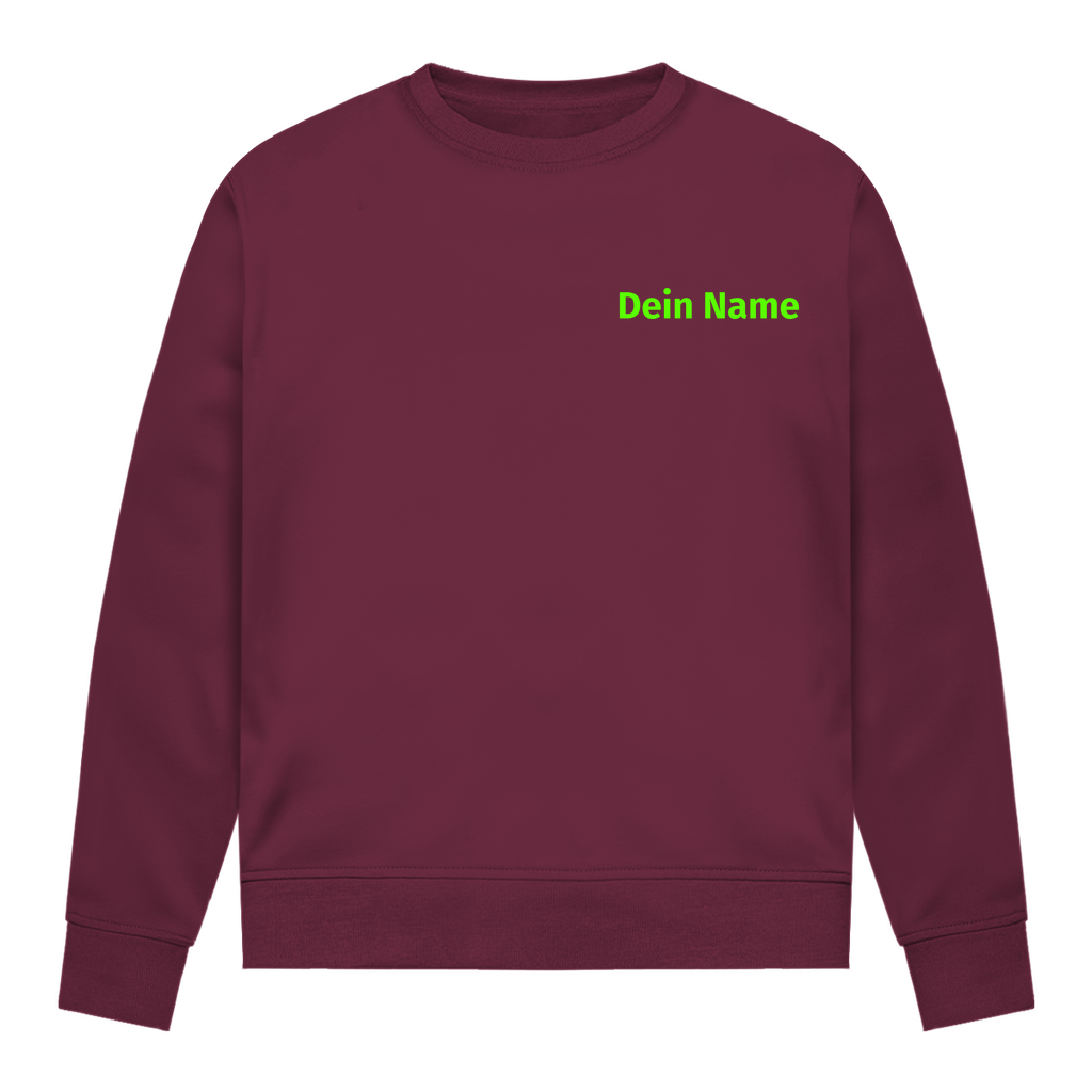 Damen Sweatshirt - Freiwillige Feuerwehr Grün [Personalisierbar]