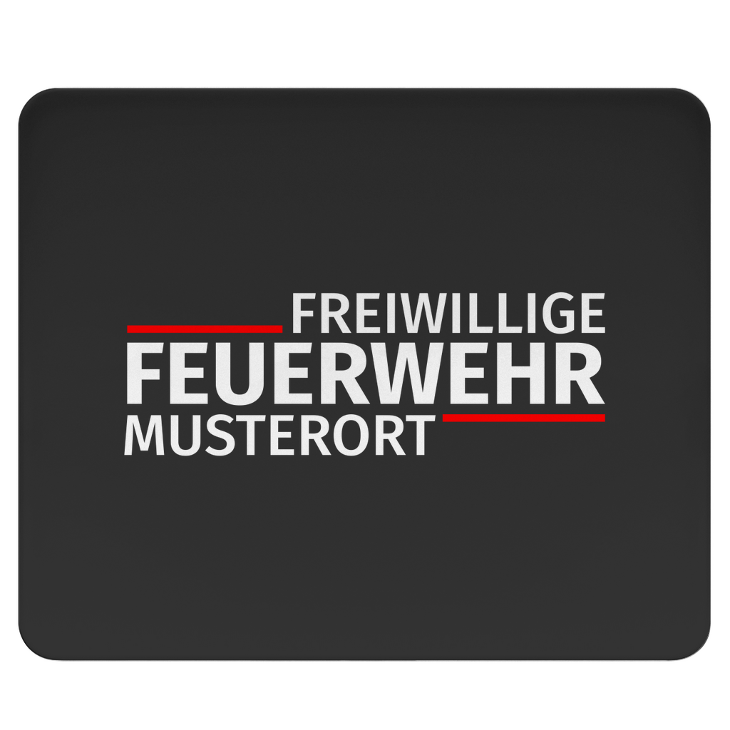 Mousepad - Modern Freiwillige Feuerwehr [Personalisierbar]