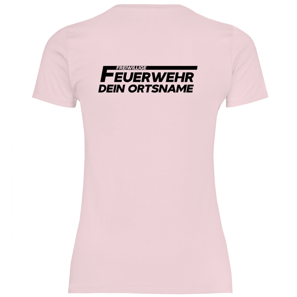 Damen T-Shirt - Freiwillige Feuerwehr [Personalisierbar]