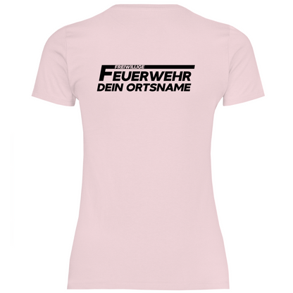 Damen T-Shirt - Freiwillige Feuerwehr [Personalisierbar]