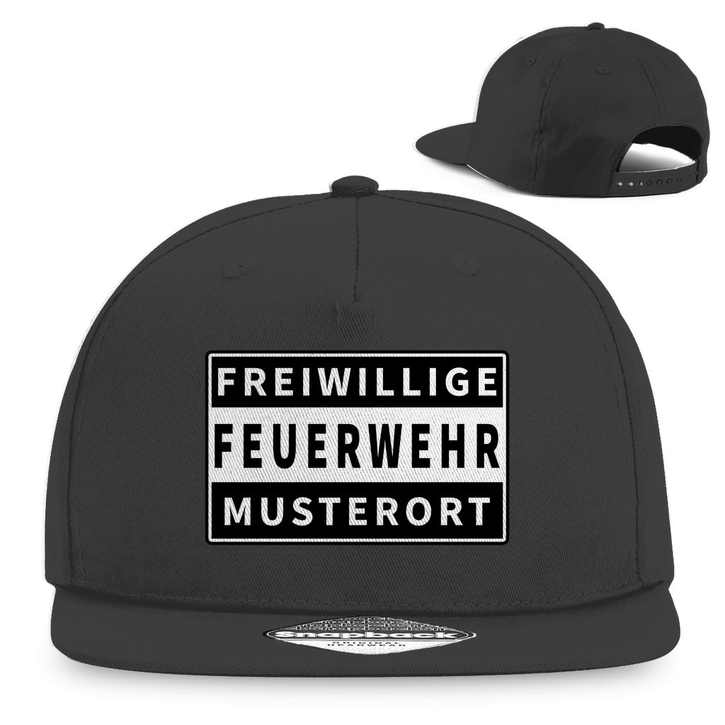 Snapback Rapper Cap - Parental Advisory (Personalisierbar)