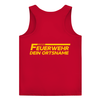 Damen Tank Top - Jugendfeuerwehr Gelb [Personalisierbar]