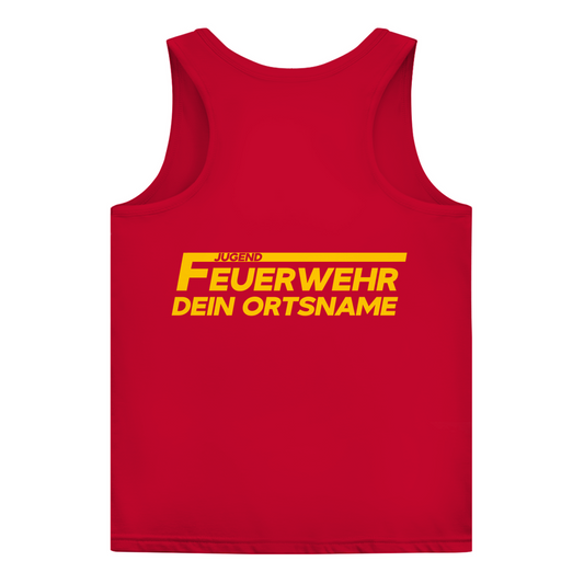 Damen Tank Top - Jugendfeuerwehr Gelb [Personalisierbar]