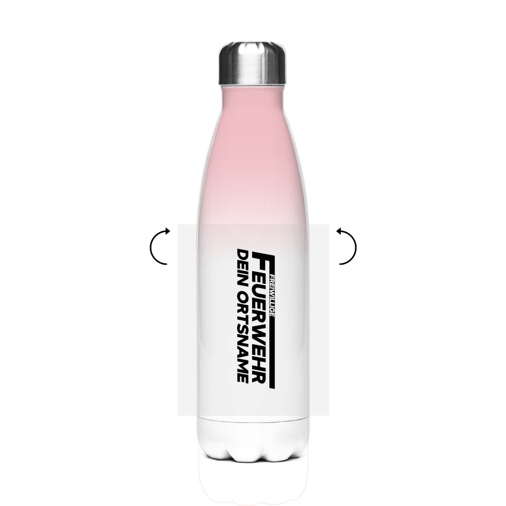 Edelstahl-Thermoflasche - Freiwillige Feuerwehr [Personalisierbar]