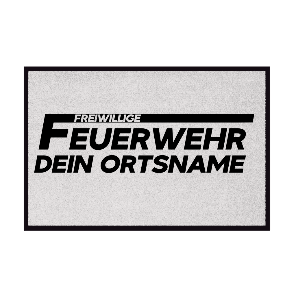 Fußmatte - Freiwillige Feuerwehr [Personalisierbar]