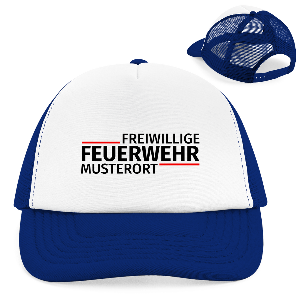 Retro Trucker Cap - Modern Freiwillige Feuerwehr [Personalisierbar]