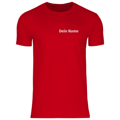 Herren T-Shirt - Freiwillige Feuerwehr Grün (Personalisierbar)