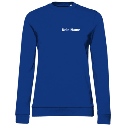 Damen Sweatshirt - Freiwillige Feuerwehr Gelb (Personalisierbar)