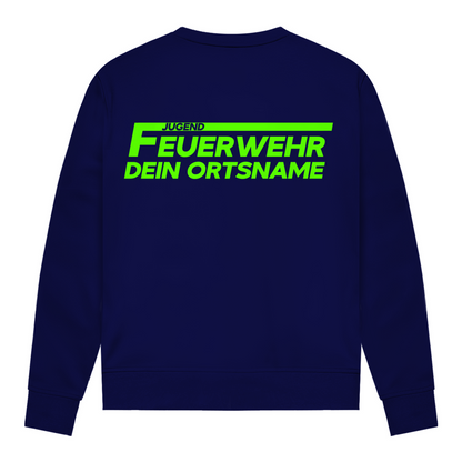 Damen Sweatshirt - Jugendfeuerwehr Grün [Personalisierbar]