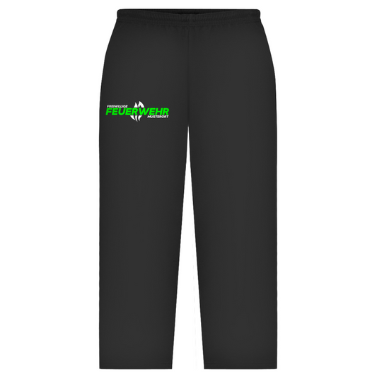Oversize Sweatpants - Flamme Freiwillige Feuerwehr Grün [Personalisierbar]