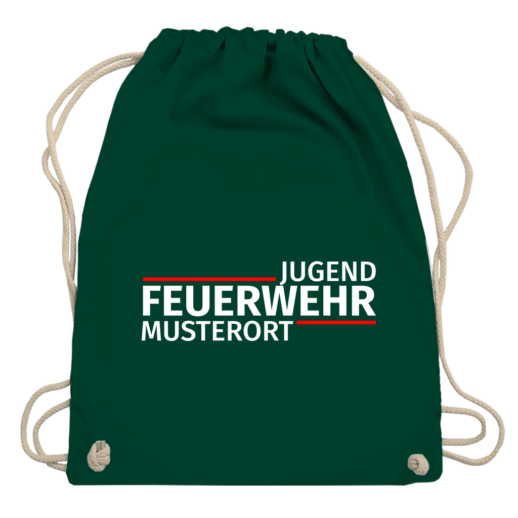 Turnbeutel - Modern Jugendfeuerwehr [Personalisierbar]