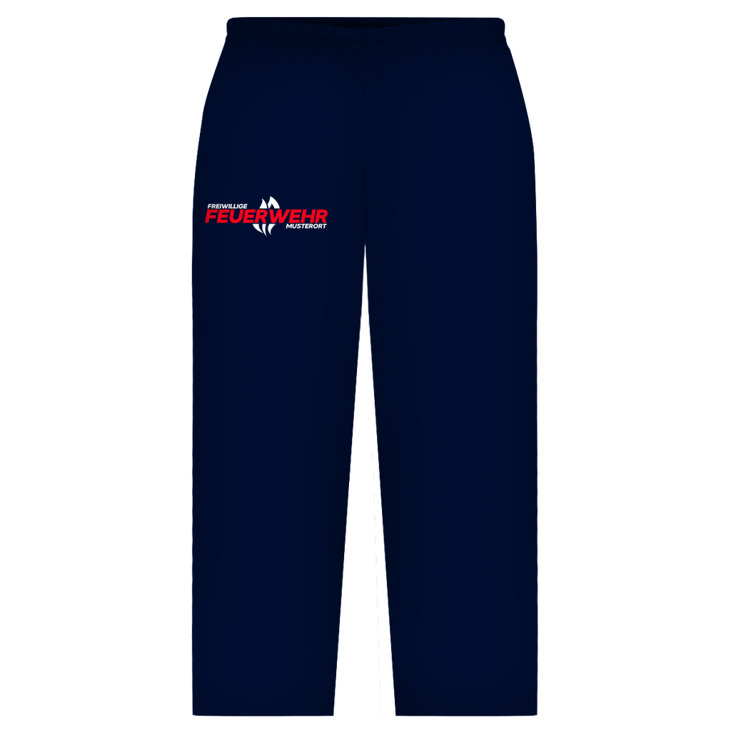 Oversize Sweatpants - Flamme Freiwillige Feuerwehr Rot [Personalisierbar]