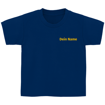 Kinder T-Shirt - Freiwillige Feuerwehr Gelb [Personalisierbar]