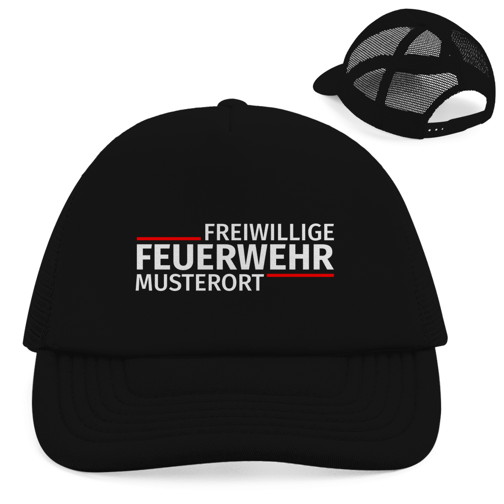 Retro Trucker Cap - Modern Freiwillige Feuerwehr [Personalisierbar]