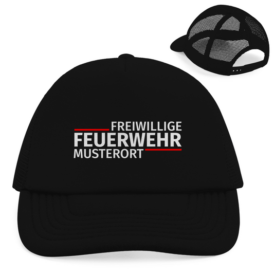Retro Trucker Cap - Modern Freiwillige Feuerwehr [Personalisierbar]