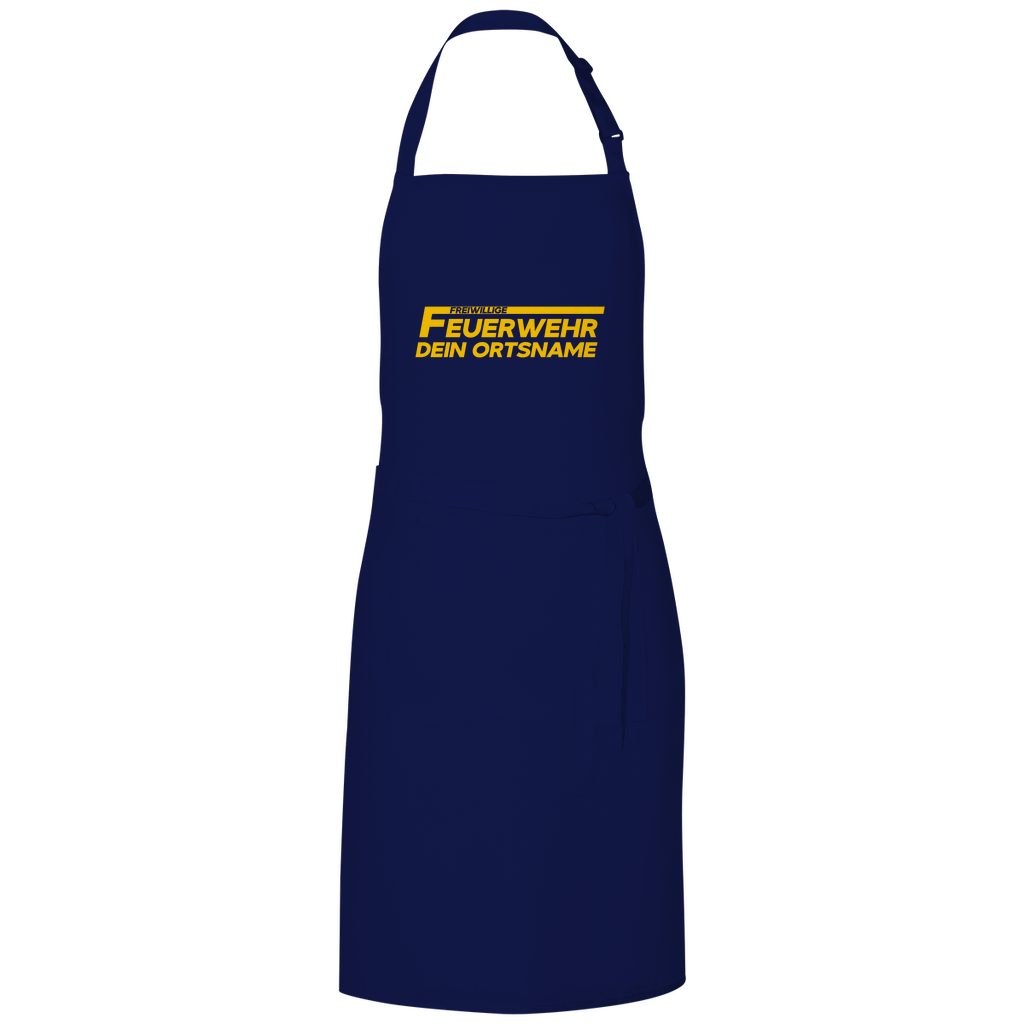Grillschürze - Freiwillige Feuerwehr Gelb [Personalisierbar]