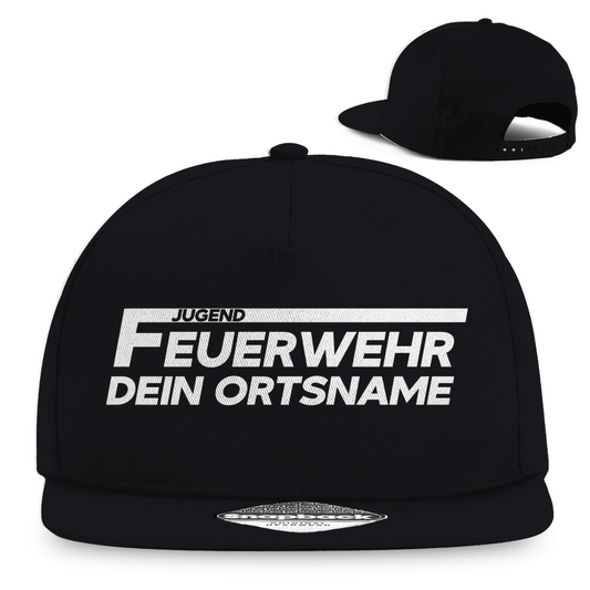 Snapback Rapper Cap - Jugendfeuerwehr [Personalisierbar]