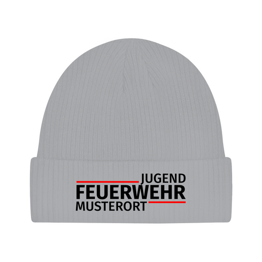 Beanie - Modern Jugendfeuerwehr [Personalisierbar]