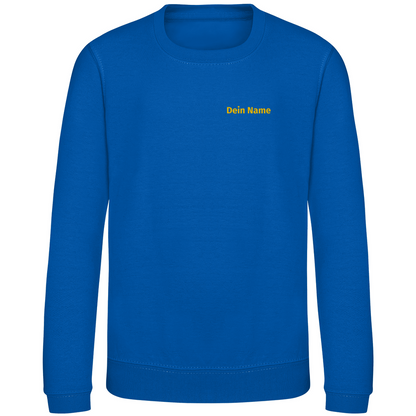 Kinder Sweatshirt - Jugendfeuerwehr Gelb [Personalisierbar]