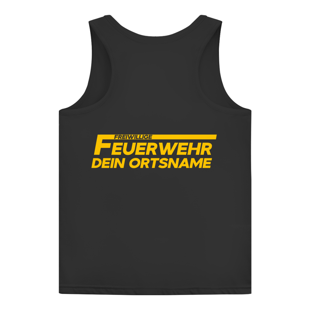 Damen Tank Top - Freiwillige Feuerwehr Gelb [Personalisierbar]