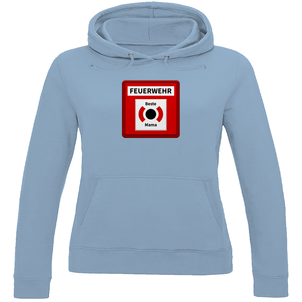 Damen Hoodie - Brandmelder Beste Mama