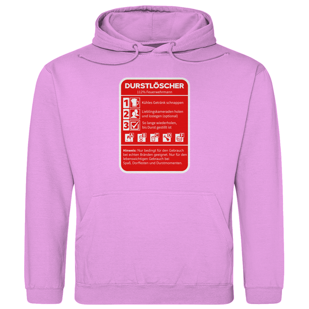 Herren Hoodie - Durstlöscher