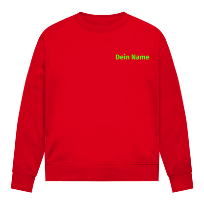 Damen Sweatshirt - Freiwillige Feuerwehr Grün [Personalisierbar]