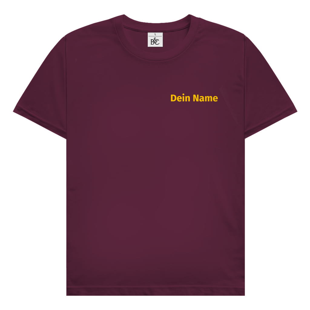 Herren T-Shirt - Freiwillige Feuerwehr Gelb [Personalisierbar]