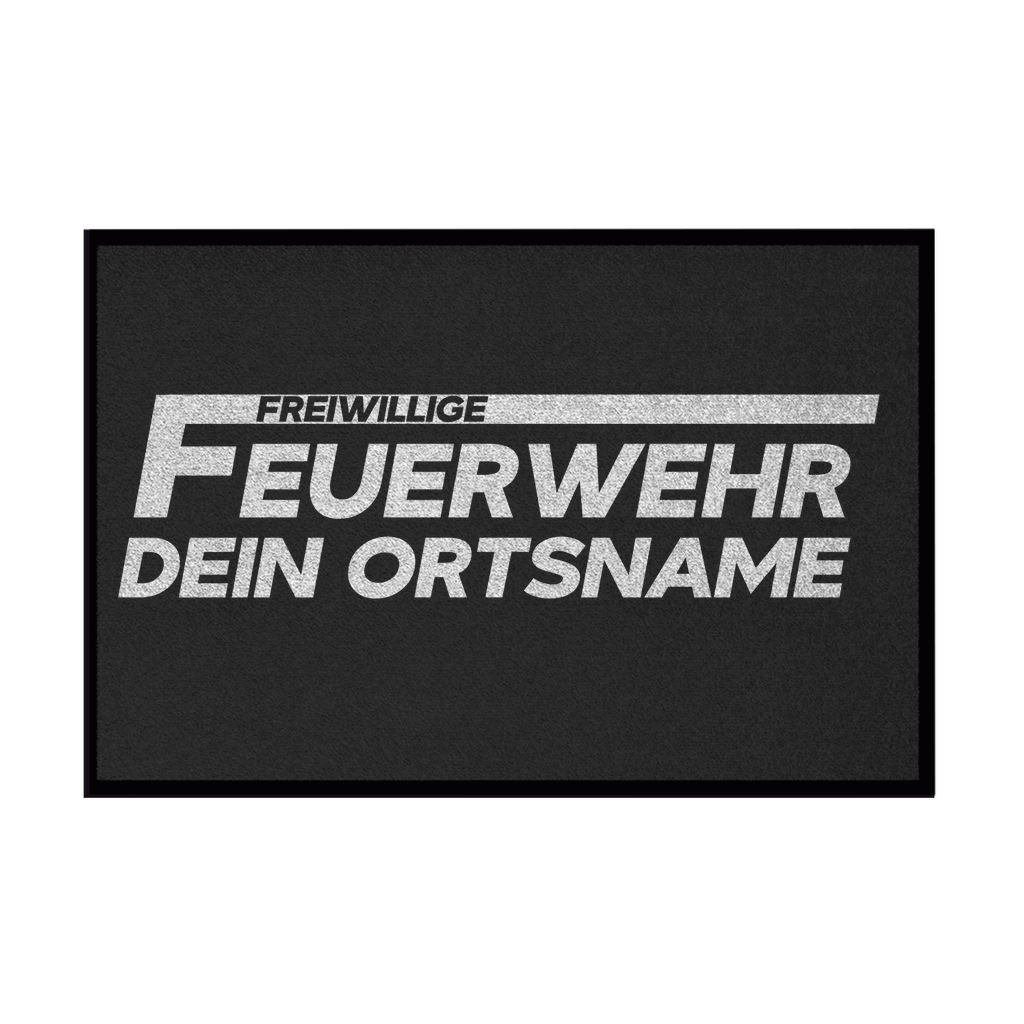 Fußmatte - Freiwillige Feuerwehr [Personalisierbar]