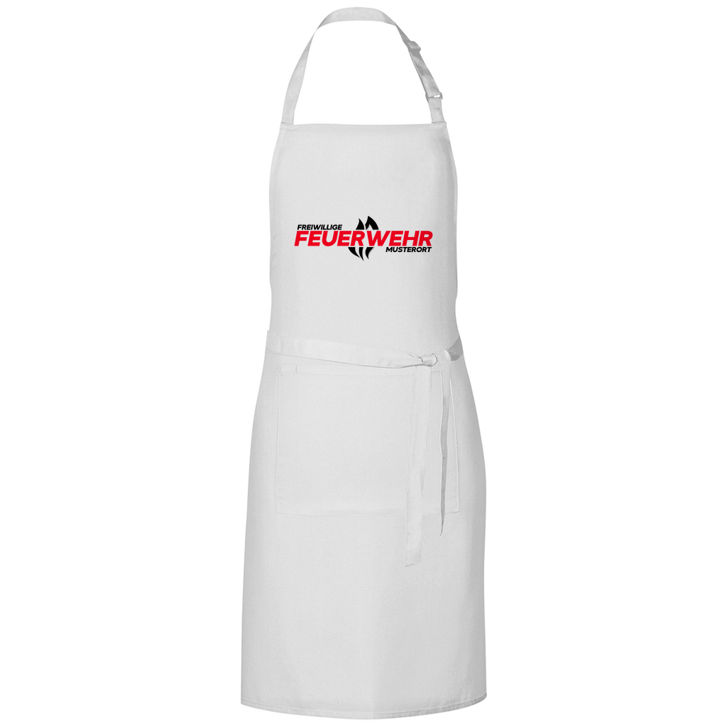 Grillschürze - Flamme Freiwillige Feuerwehr Rot [Personalisierbar]