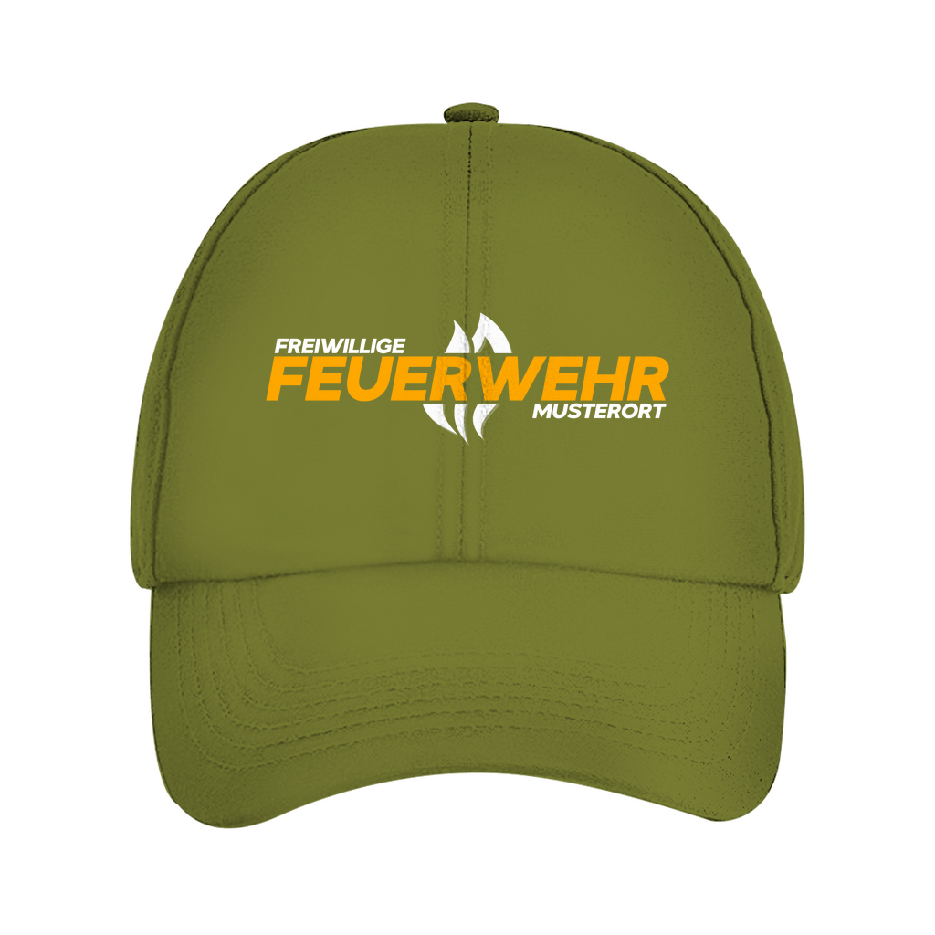 Dad Cap - Flamme Freiwillige Feuerwehr Gelb [Personalisierbar]