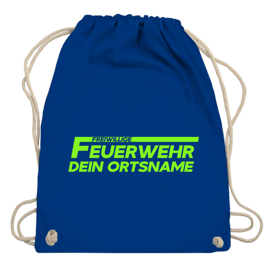 Turnbeutel - Freiwillige Feuerwehr Grün [Personalisierbar]