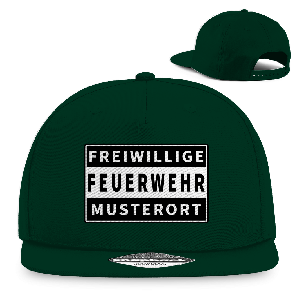 Snapback Rapper Cap - Parental Advisory (Personalisierbar)
