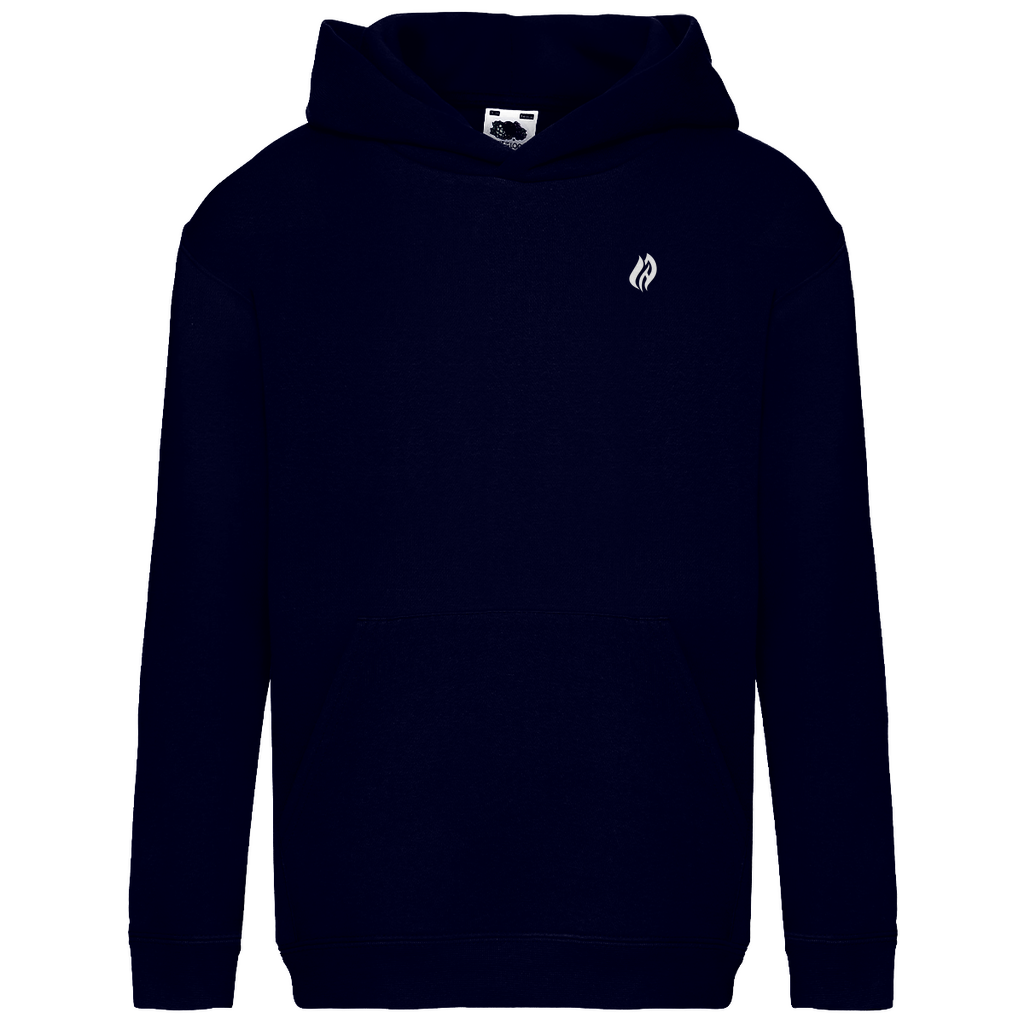 Kinder Hoodie - Flamme Freiwillige Feuerwehr Gelb [Personalisierbar]