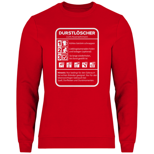 Herren Sweatshirt - Durstlöscher