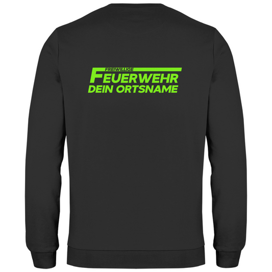 Herren Sweatshirt - Freiwillige Feuerwehr Grün [Personalisierbar]
