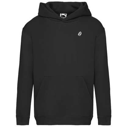 Kinder Hoodie - Flamme Freiwillige Feuerwehr Gelb [Personalisierbar]